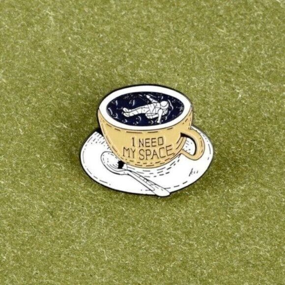 3/20 I Need Space Enamel Pin - Picture 1 of 1